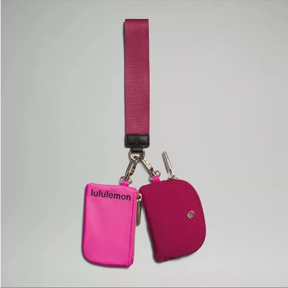 NEW LULULEMON Dual Pouch Wristlet - Picture 8 of 15